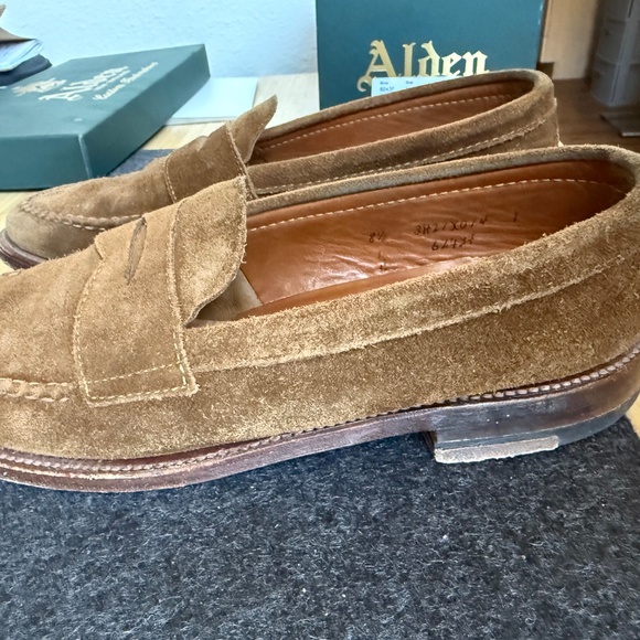 Alden LHS Snuff Suede 8.5C - Picture 8 of 10